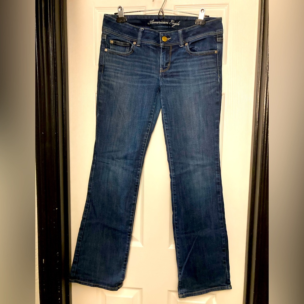 032 AMERICAN EAGLE Stretch Slim Boot Size 8